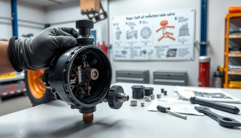 tractor protection valve maintenance
