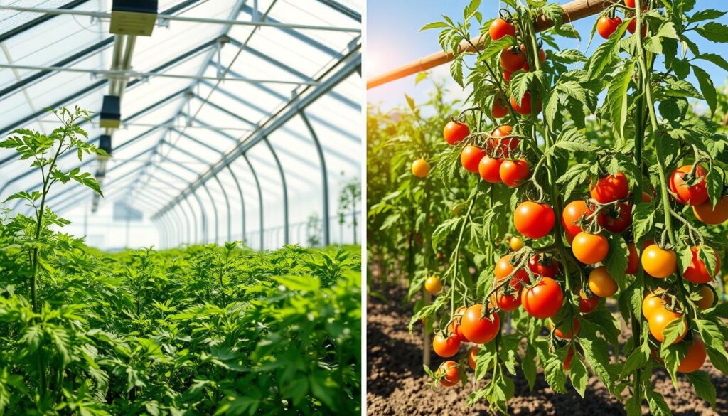 Indoor versus Outdoor Tomato Cultivation Challenges