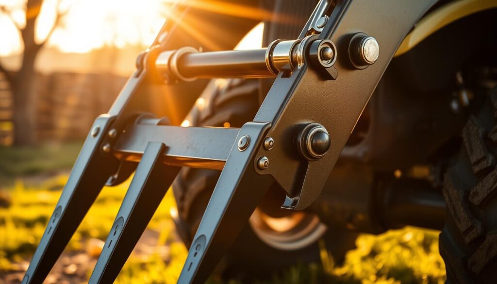 clamp on forks for tractor