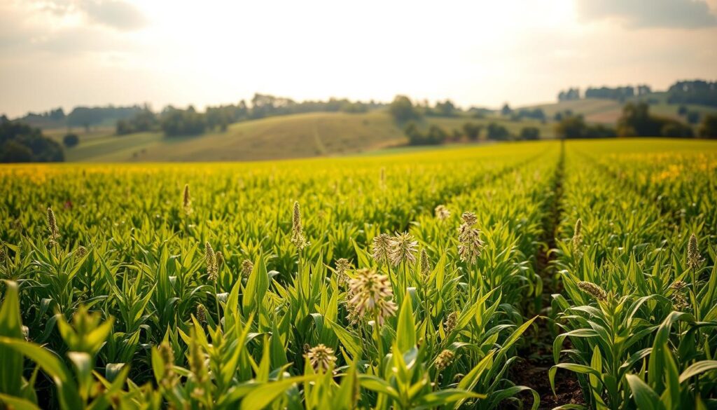 cover crops in organic farming