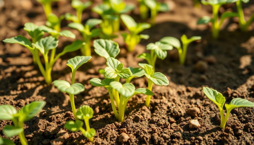 how deep to plant cucumber seeds