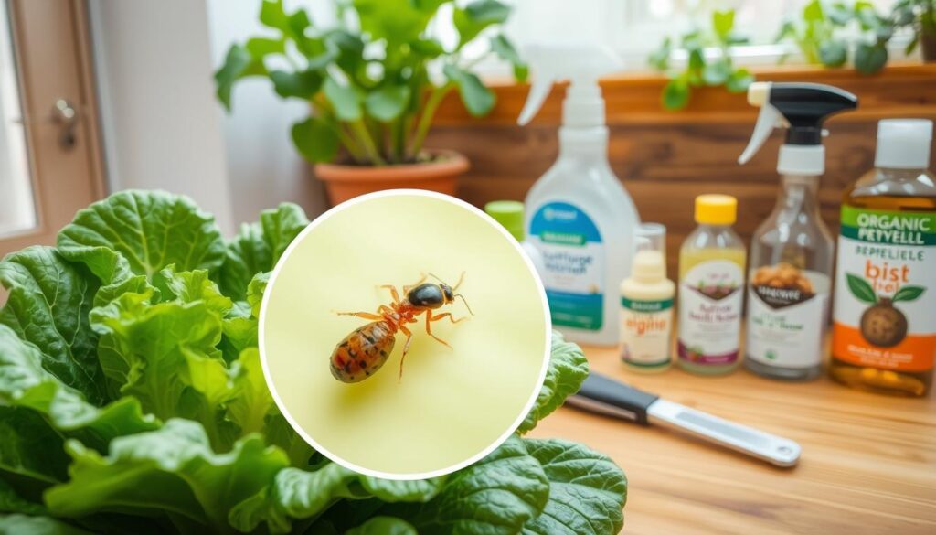 indoor lettuce pest control