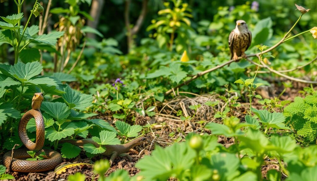 natural predators to keep snails out of garden