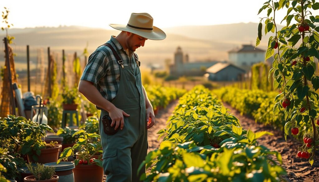 pest control in vegetable gardens