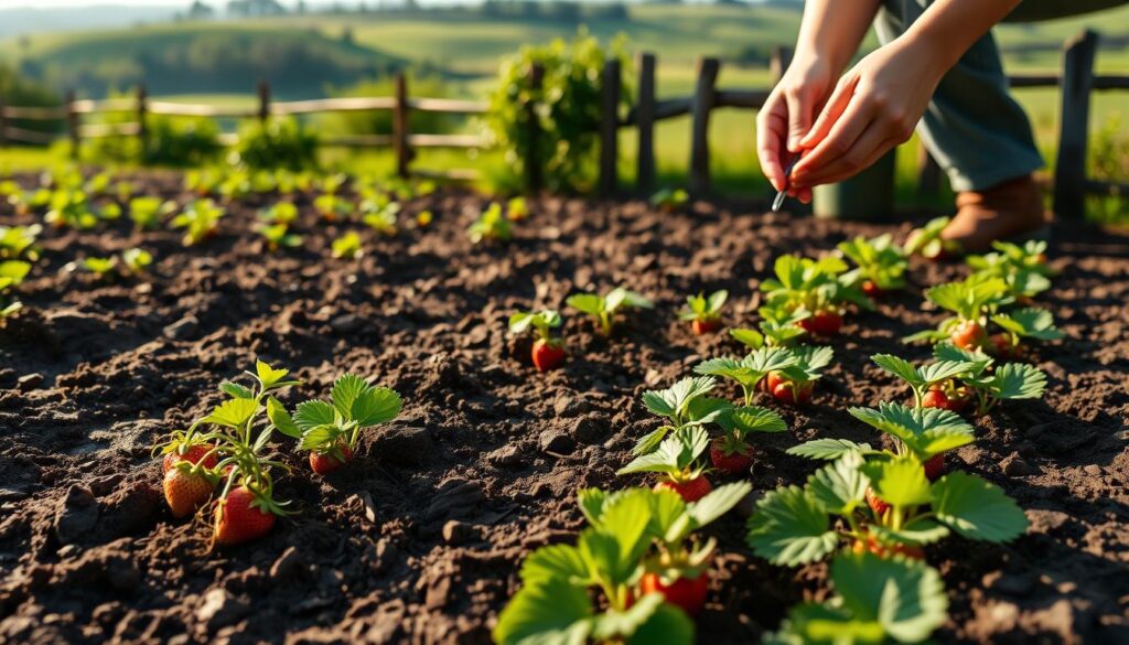 strawberry planting techniques