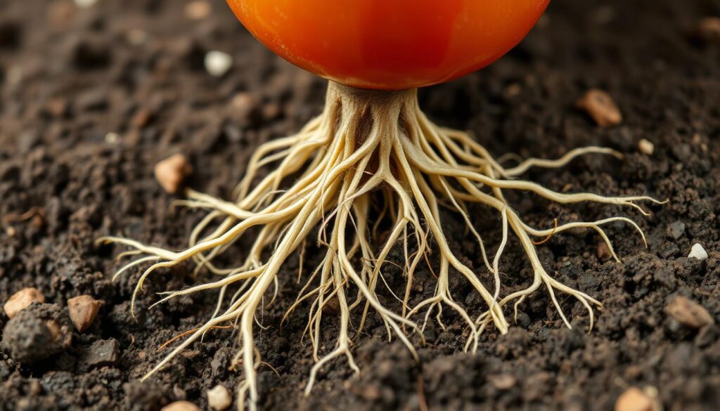 tomato root growth