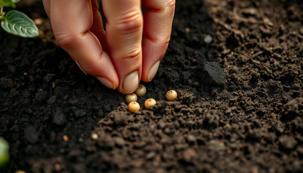 tomato seed planting depth